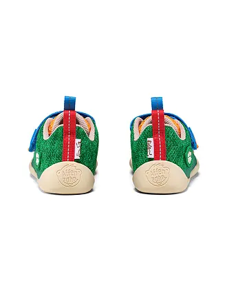 AFFENZAHN | Scarpe barefoot per bambini KNIT HAPPY Flamingo | grün